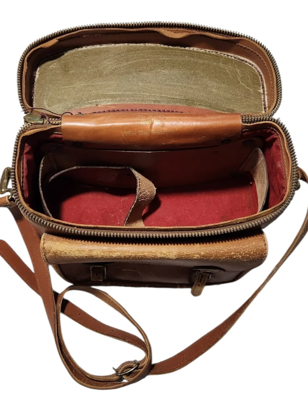 1940s‎ / 1950s Leather Camera Bag